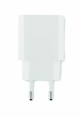 Logotrade liikelahja tuotekuva: USB-laturi EU
